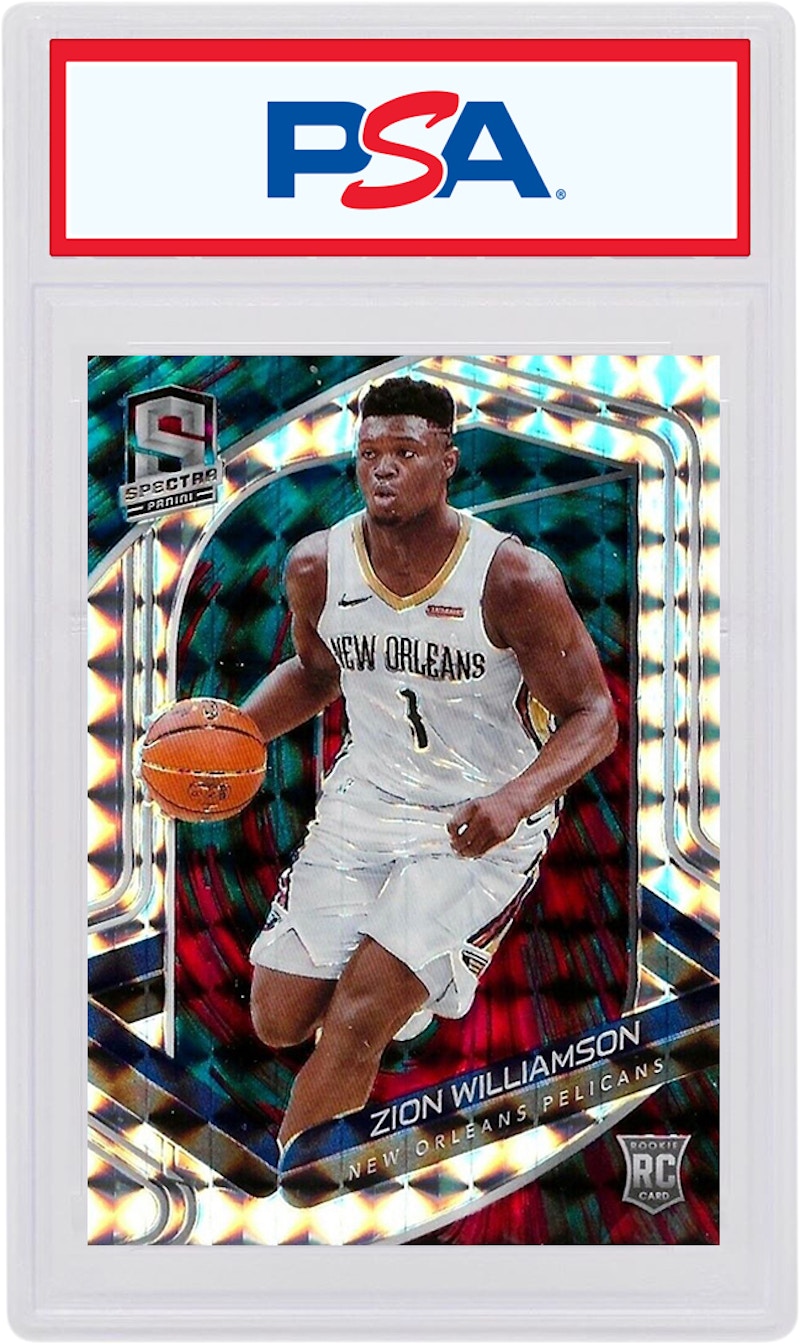 Zion Williamson 2019 Panini Spectra Rookie Intersteller /49 #109