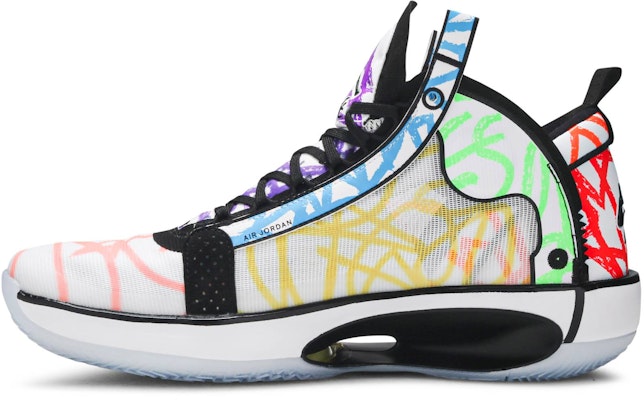 Zion Williamson x Air Jordan 34 'Noah Coloring Book' DA1897-100 Lookbook Zion Williamson x Air Jordan 34 'Noah Coloring Book' DA1897-100