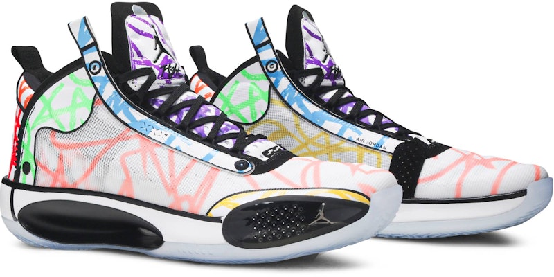 Zion Williamson x Air Jordan 34 'Noah Coloring Book' DA1897-100 Cheap Zion Williamson x Air Jordan 34 'Noah Coloring Book' DA1897-100