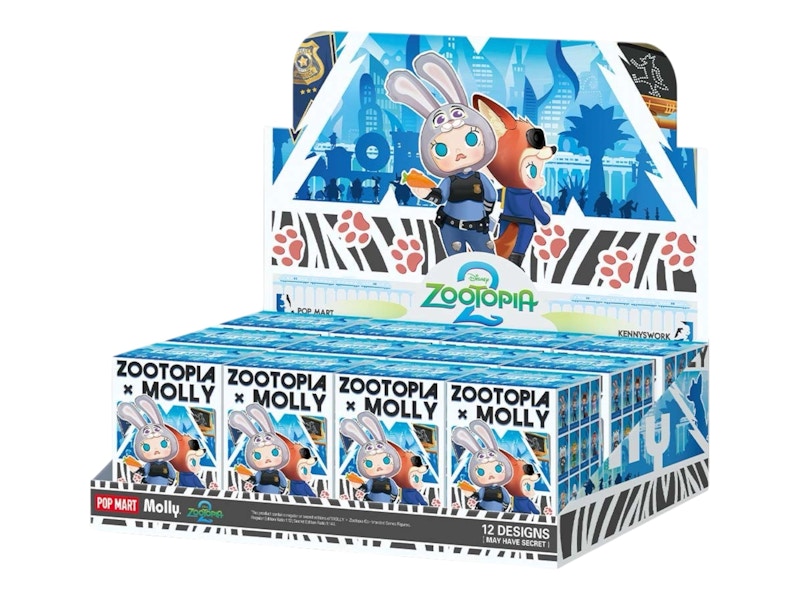 Buy Zootopia x Pop Mart MOLLY Co-branded Series Figures Sealed Case (12 Blind Boxes)