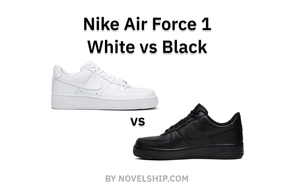 White vs Black Air Force 1: Which Colorway Suits You Best? - Novelship News